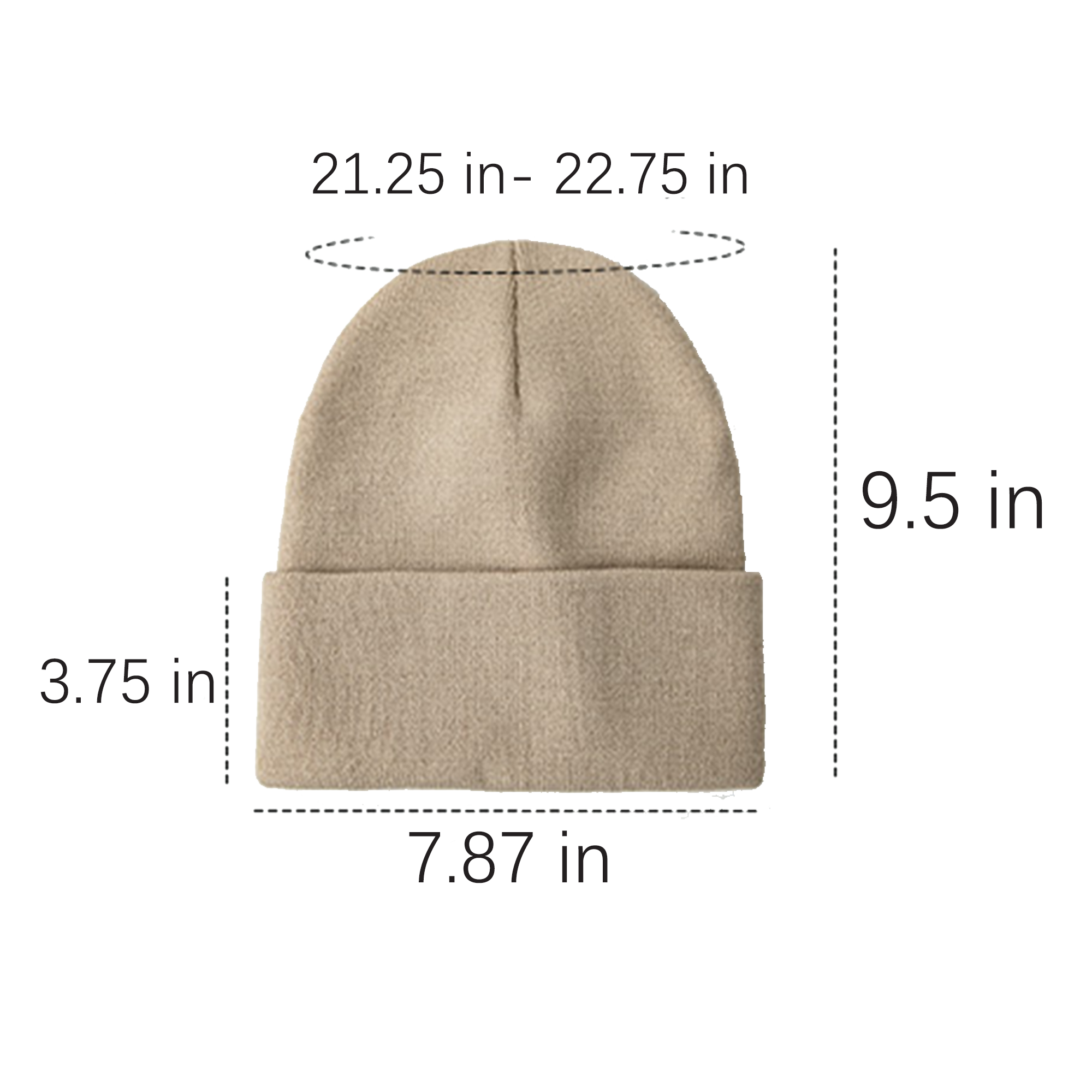 Unisex Knit Beanie Hat 5
