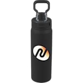 Canyon Recycled Stainless Steel Bottle 30oz, custom water bottle with logo imprint 165