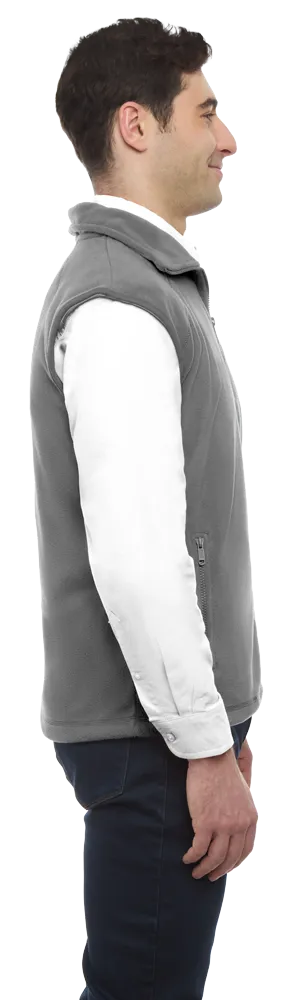 Adult Micro Fleece Zip Front Vest 44