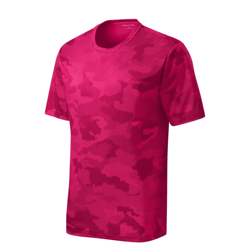Sport-Tek Youth CamoHex Tee. 24