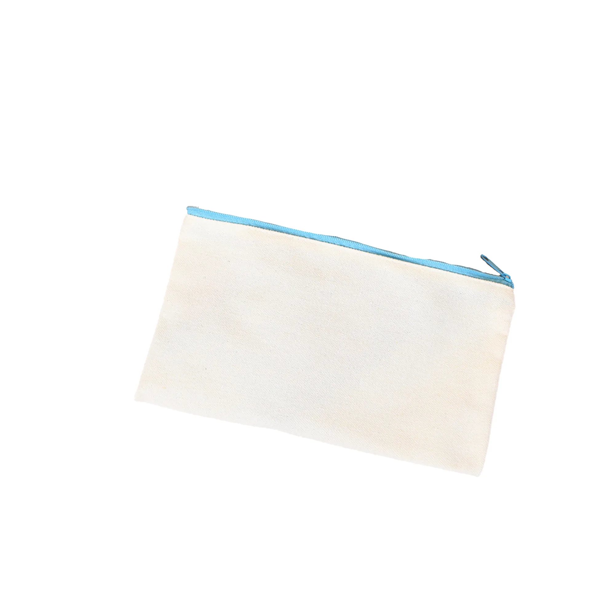 Canvas Pen Case With Colorful Zipper 11