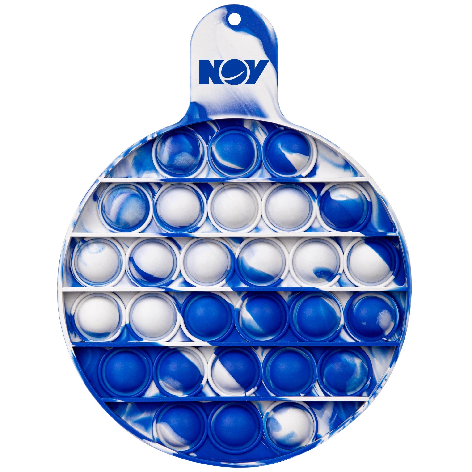 Round Fiddle Popper Silicone Sensory Toy 15