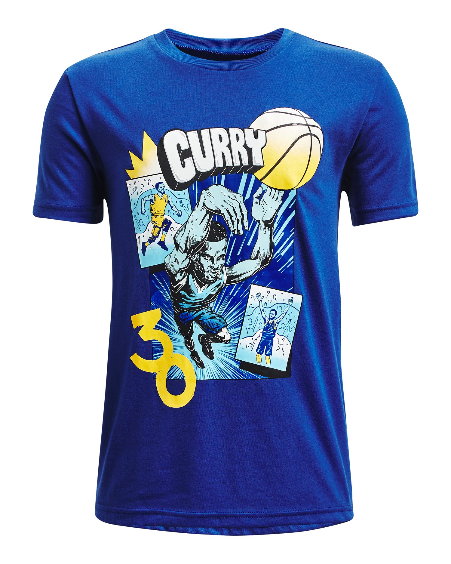 Curry Comic Book Boys' Short Sleeve 1