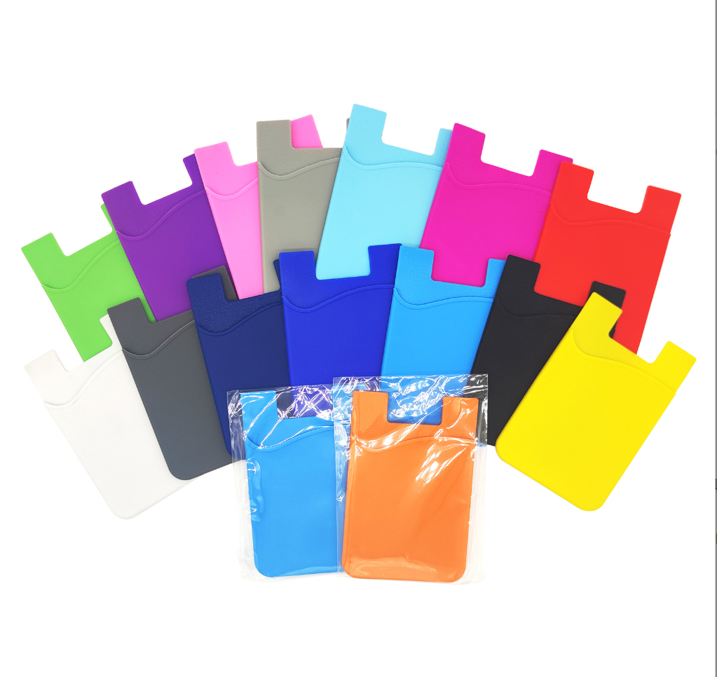 Silicone Phone Wallet / Adhesive Card Holder 2