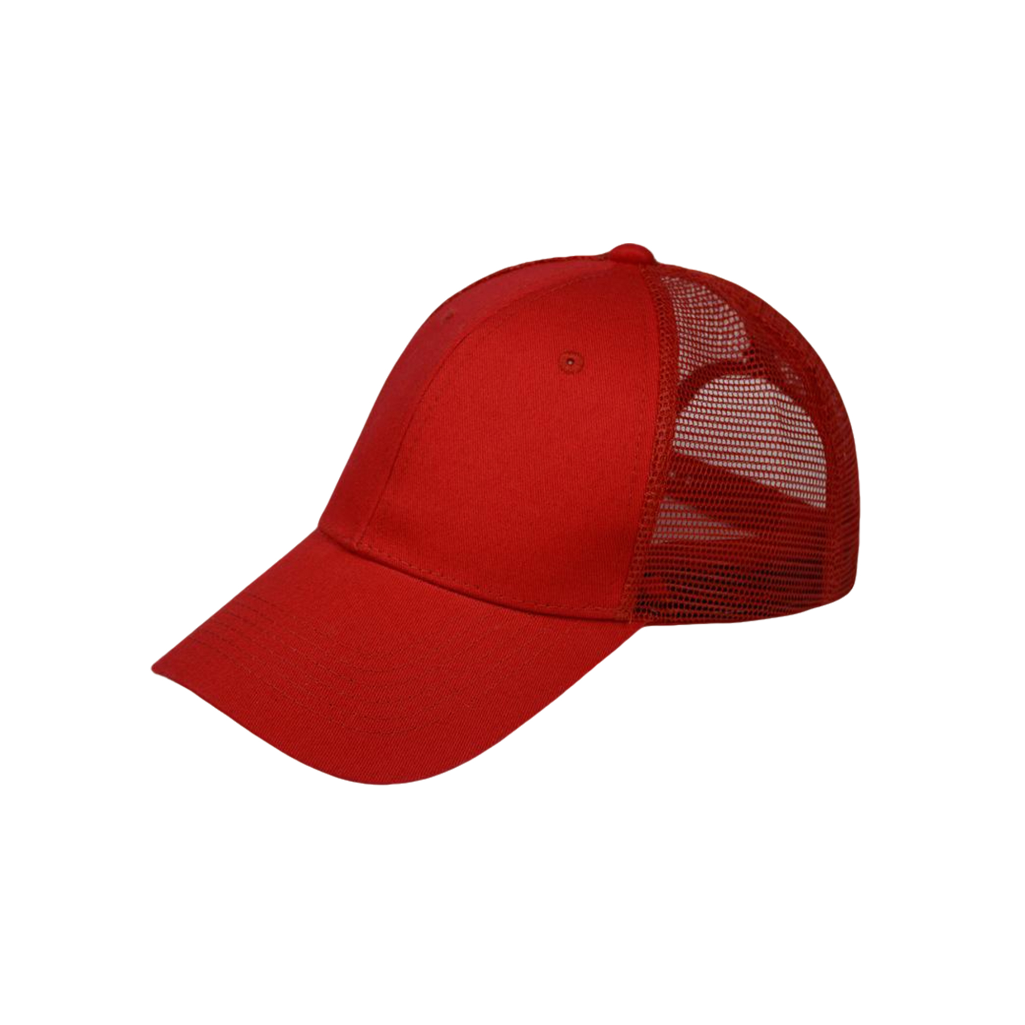 Mesh Snapback Trucker Hat Adjustable Fit 24.4" Circumference 6
