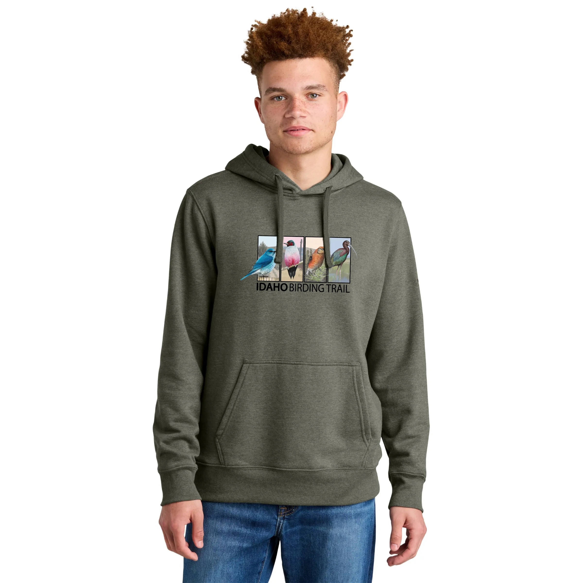 The North Face(R) Sleeve Logo Pullover Hoodie