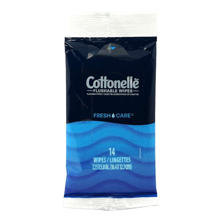 Cottonelle Freshcare Flushable Wipes - 14 Count 1