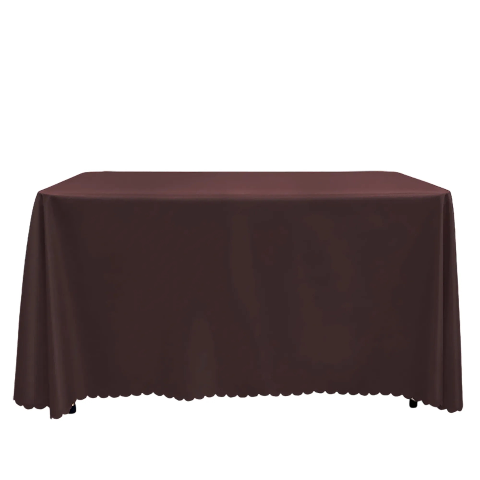 Fitted Polyester Tablecloth for 6ft Rectangle 14