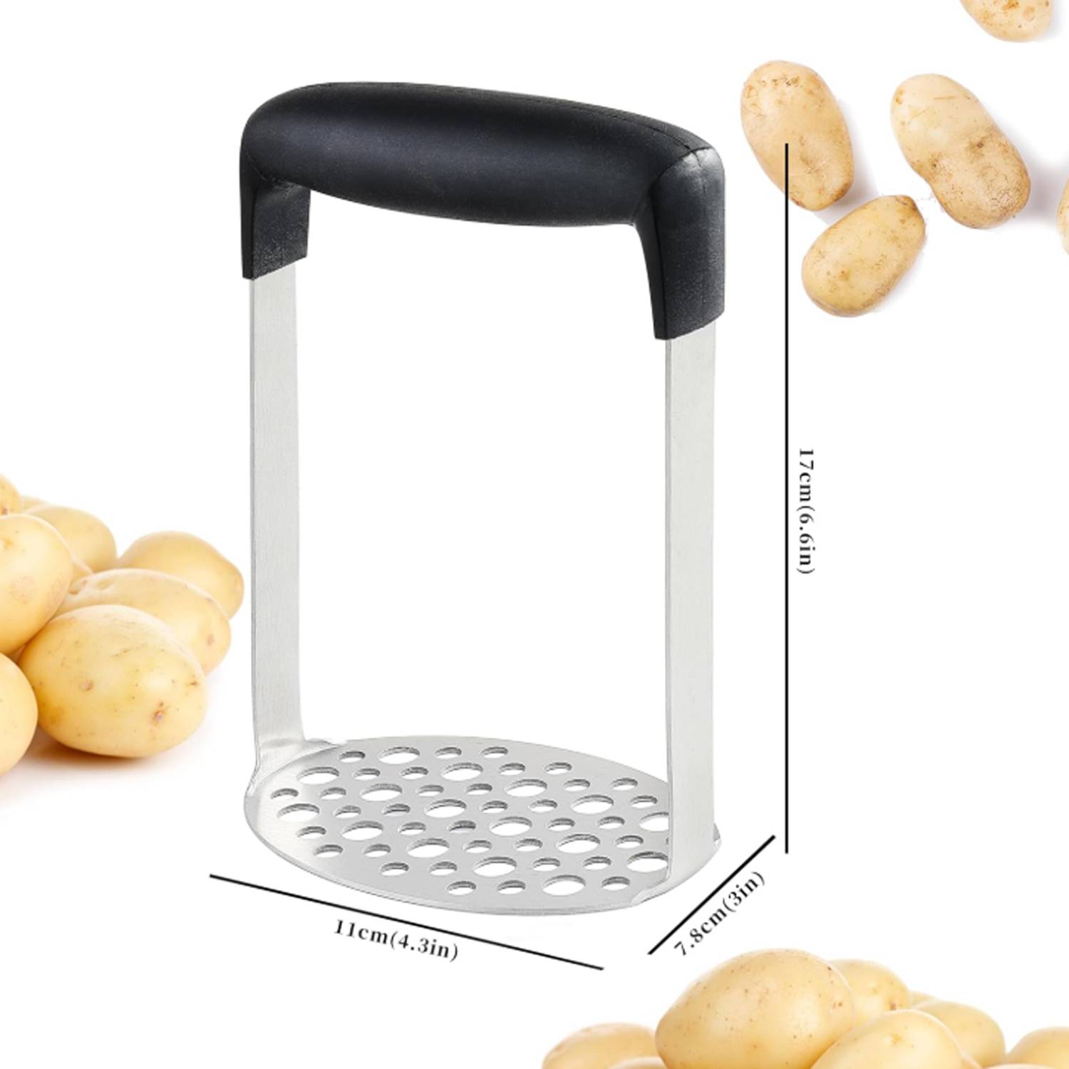 Stainless Steel Potato Masher 5