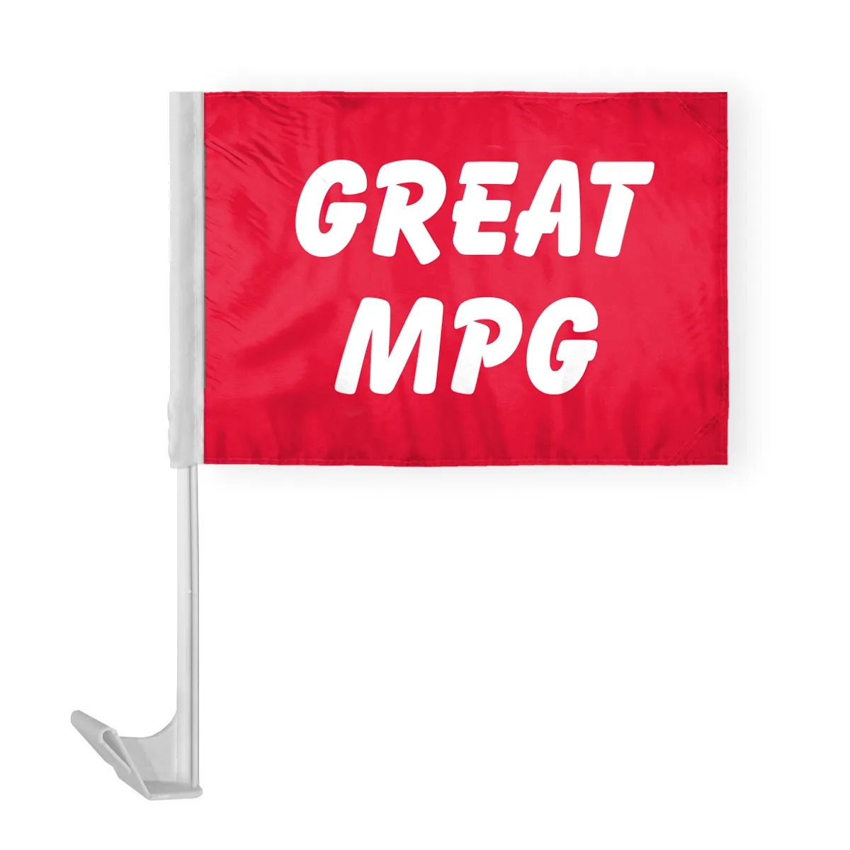 12" x 16" Advertising Car Flag - wPoly 8