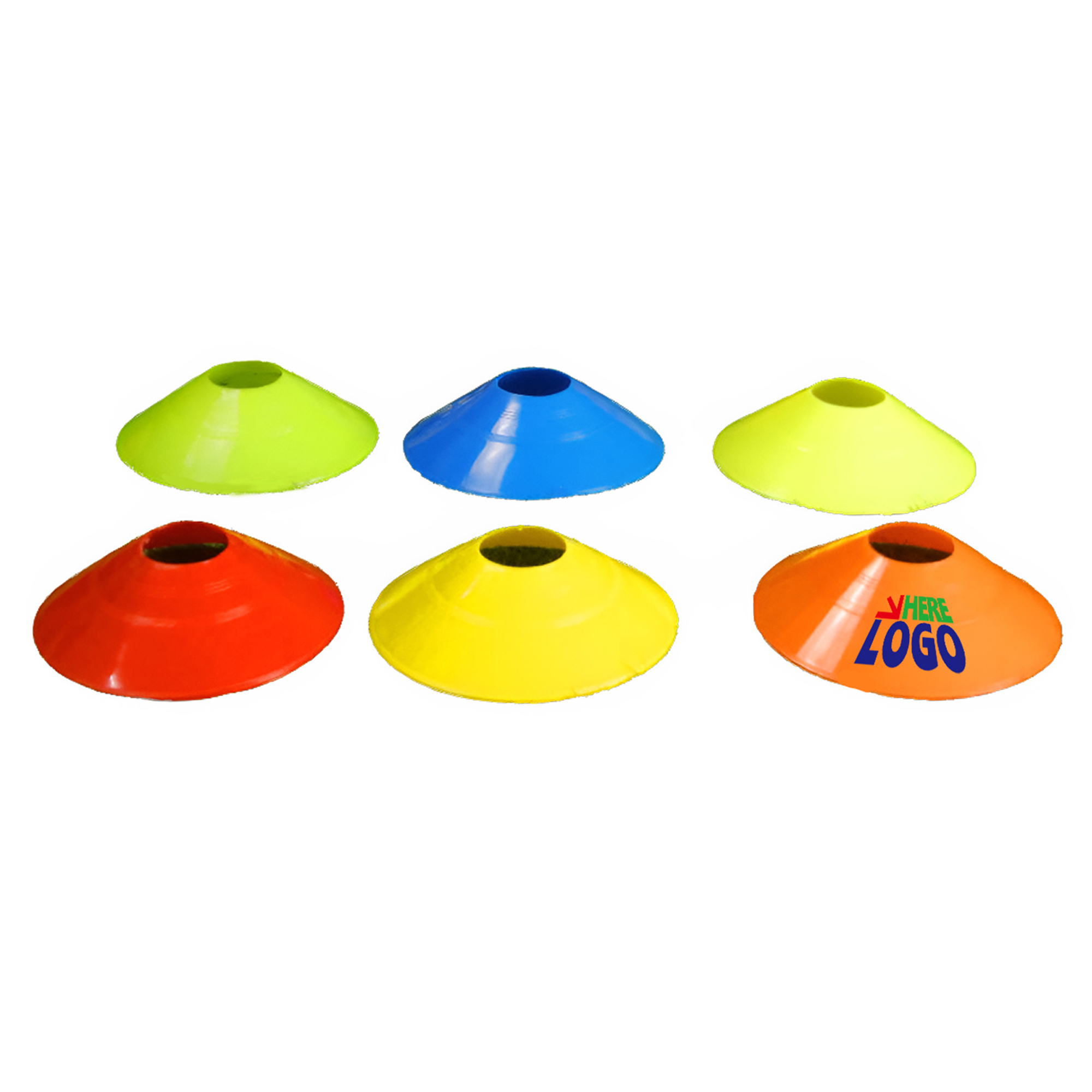 MOQ50 Personalized Agility Training Cones for Soccer/Basketball 2