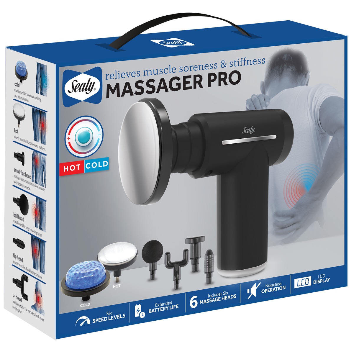 Sealy® Hot / Cold Massager Pro 16