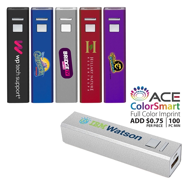 Yale - 2200 mAh Portable Aluminum USB Power Bank 1