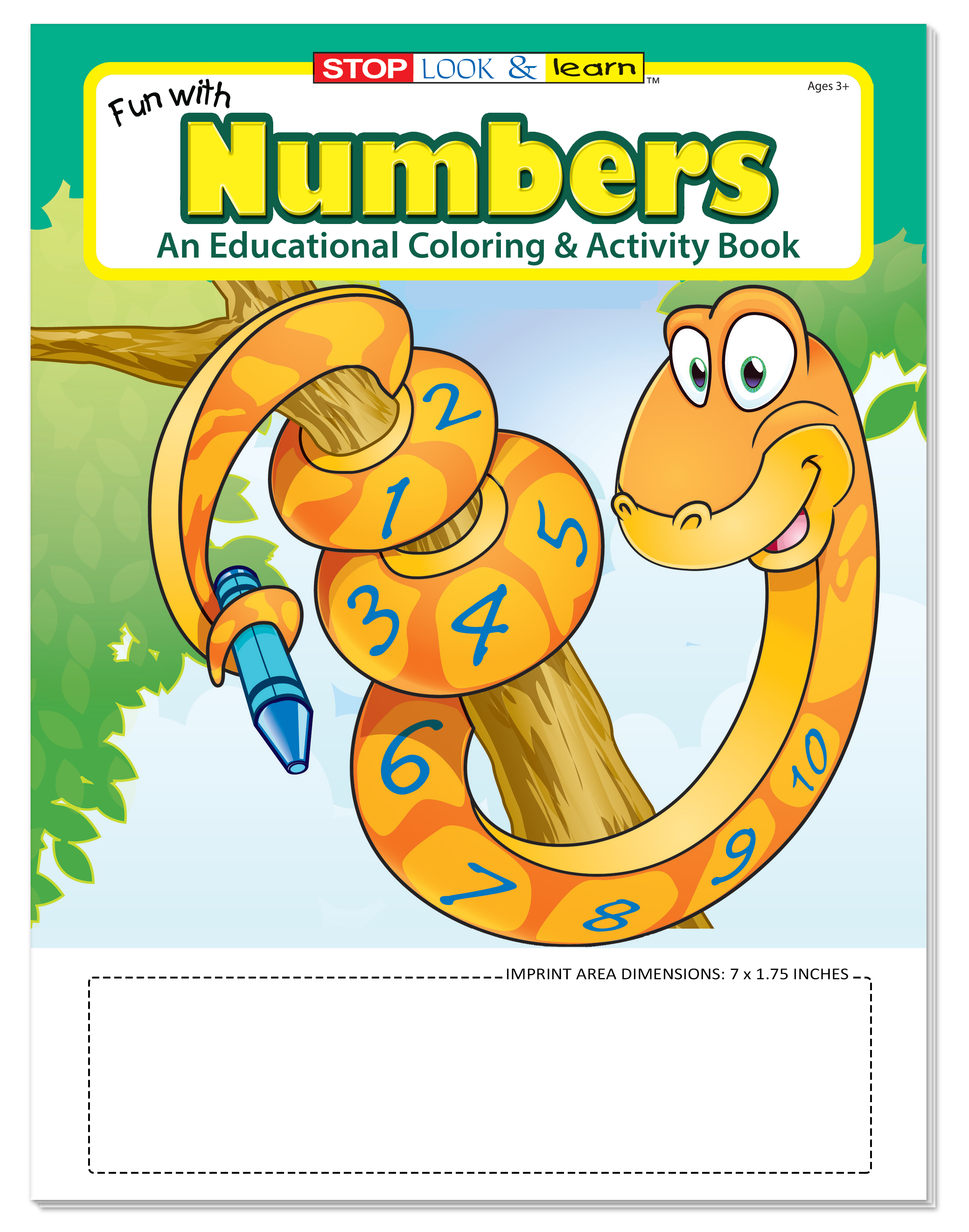 COLORING BOOK - Fun With Numbers Coloring & Activity Book 3
