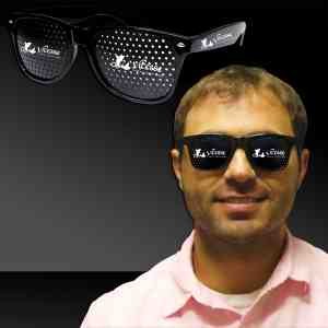 Black Billboard Costume Sunglasses Glasses
