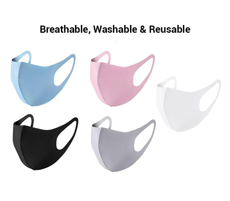 Reusable Mercerized Cotton Face Mask - Kids 1