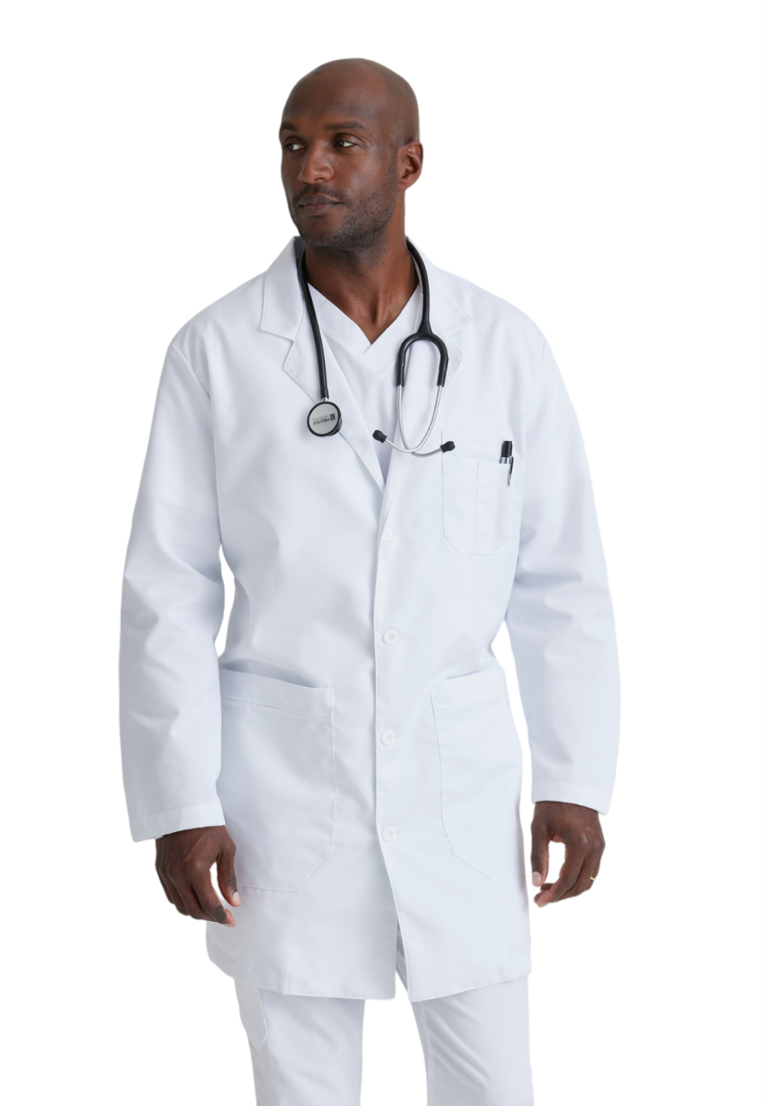Grey's Anatomy Classic - Men's Five-Pocket 37" Full-Length Noah Lab Coat