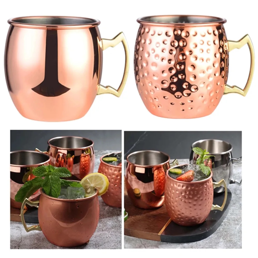 18 oz Stainless Steel Moscow Mule Cup 4