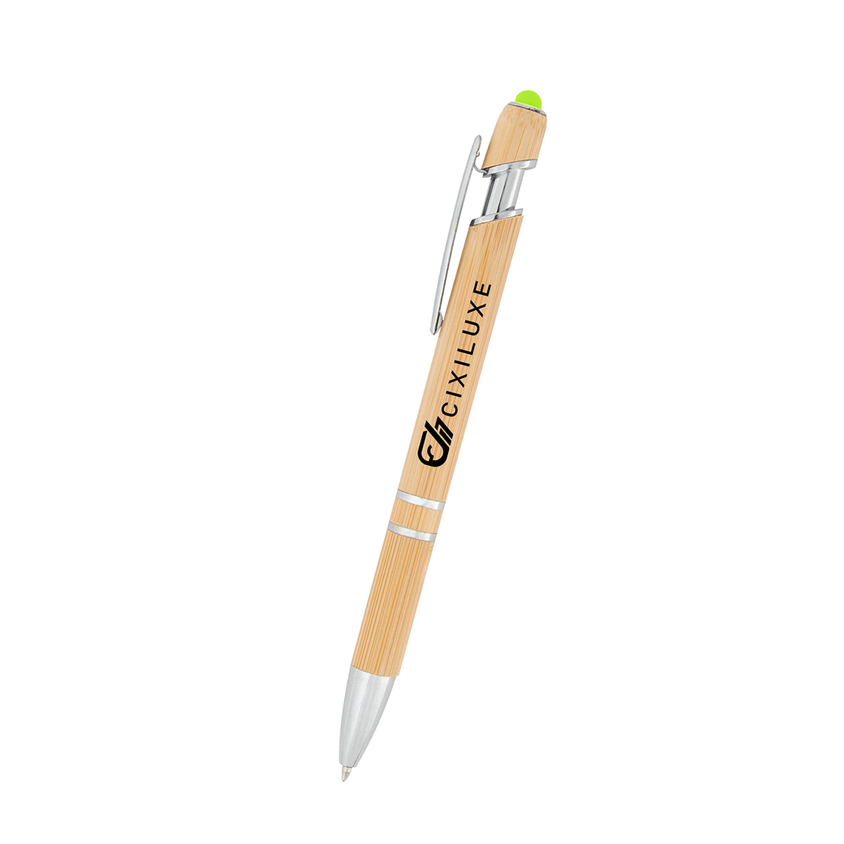 Tropical Bamboo Incline Pen With Stylus 17