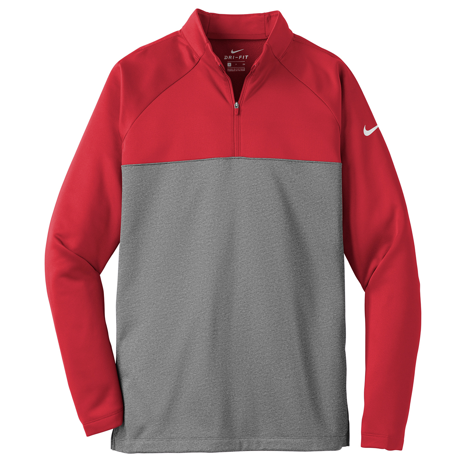 Nike Therma-FIT 1/2-Zip Fleece 7 oz. w/ Screen Print Jacket 3