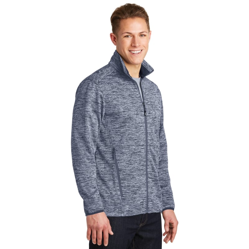 Sport-Tek PosiCharge Electric Heather Soft Shell Jacket. 11