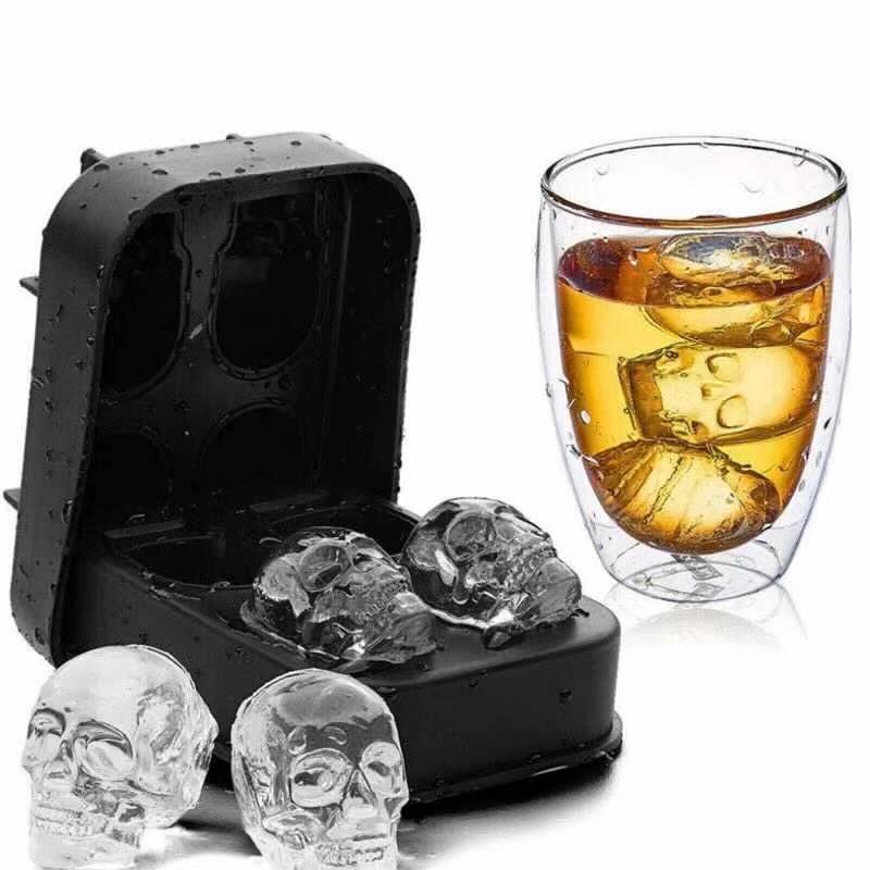 Skeleton Silicone Mold Ice Cube 2
