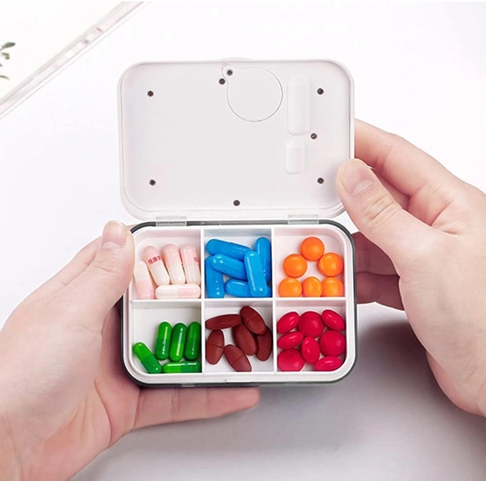 Electronic Dispenser Digital Pill Organizer Automatic Alarm 1