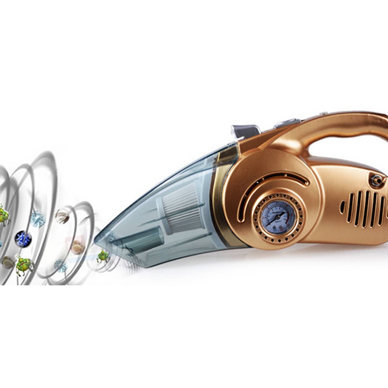 Portable Multifunction Vacuum Cleaner CarAir Pump 3