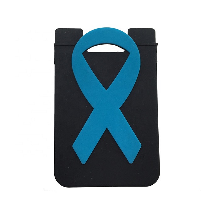 Breast Cancer Awareness Silicone Card Holder 2