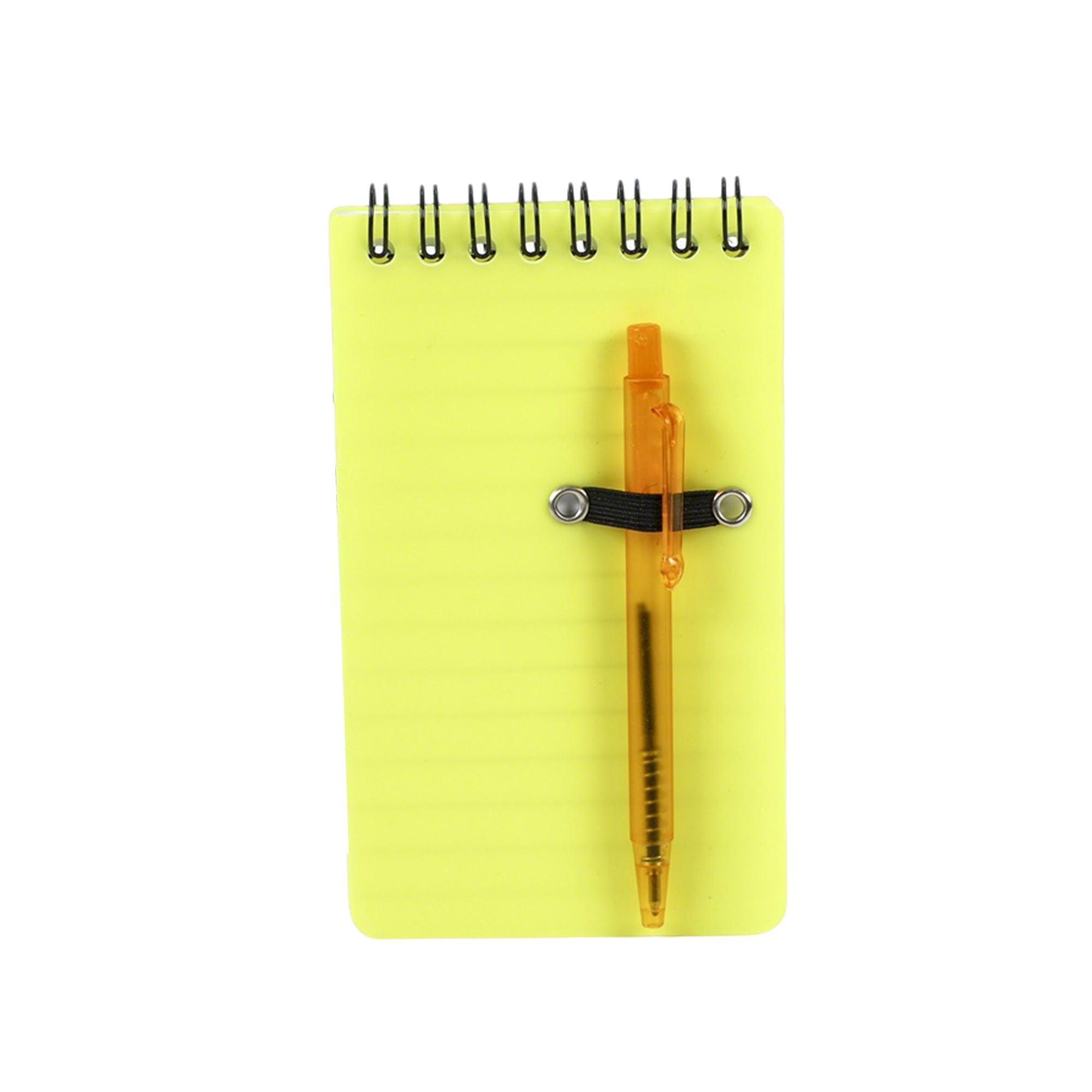 Pocket Spiral Notebook With Pen Polypropylene Cover 3