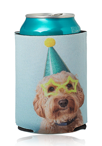 Full Color Collapsible Neoprene Can Coolers 1