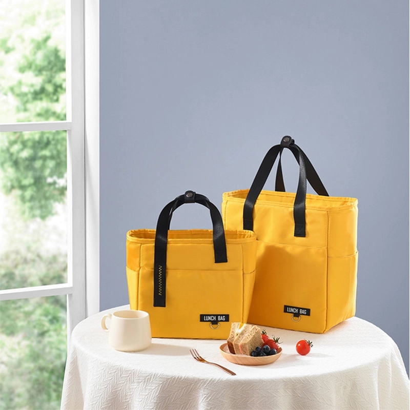 Nylon Portable Zipper Thermal Oxford Lunch Bags 6
