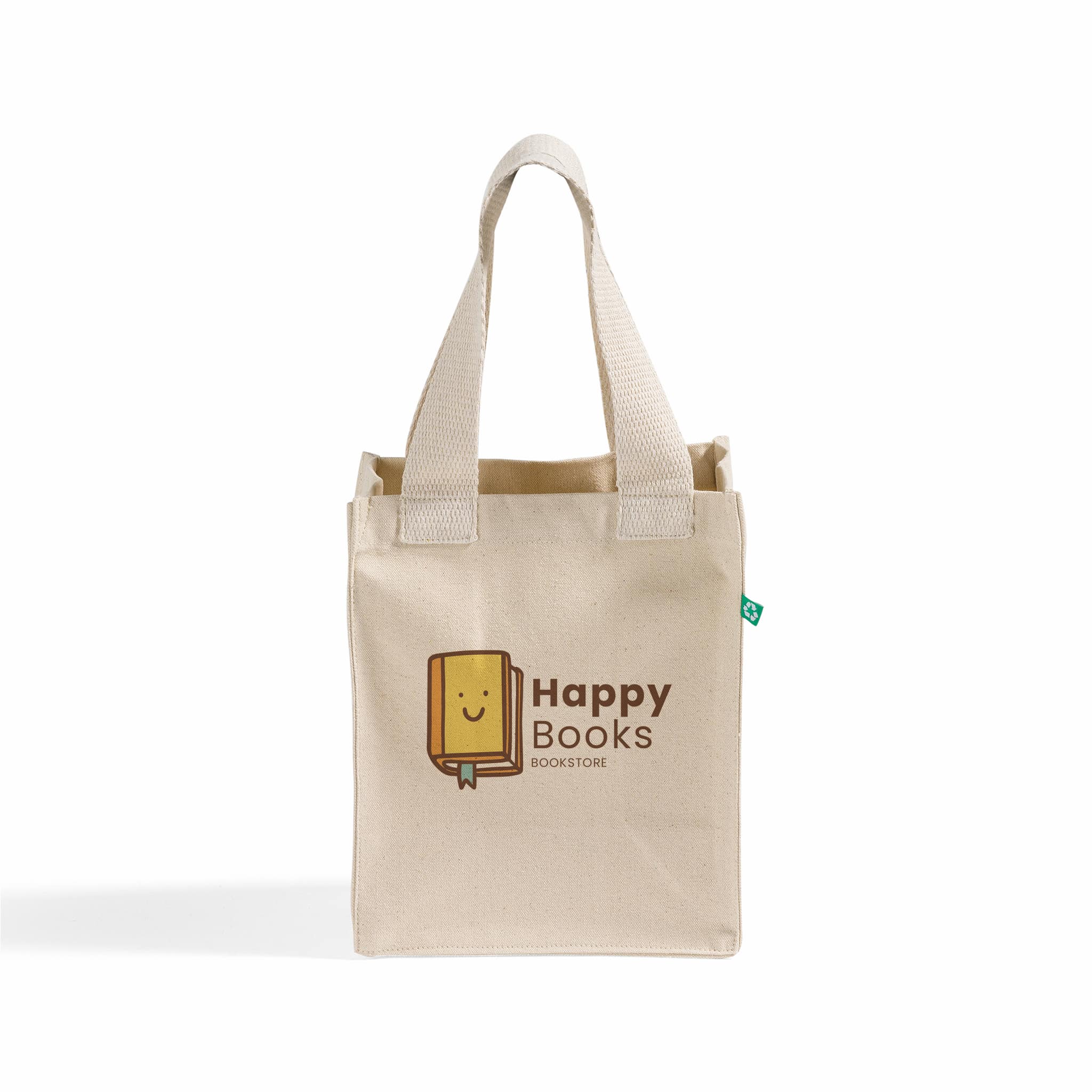 Recycled Canvas Trendy Book Tote Bag 21