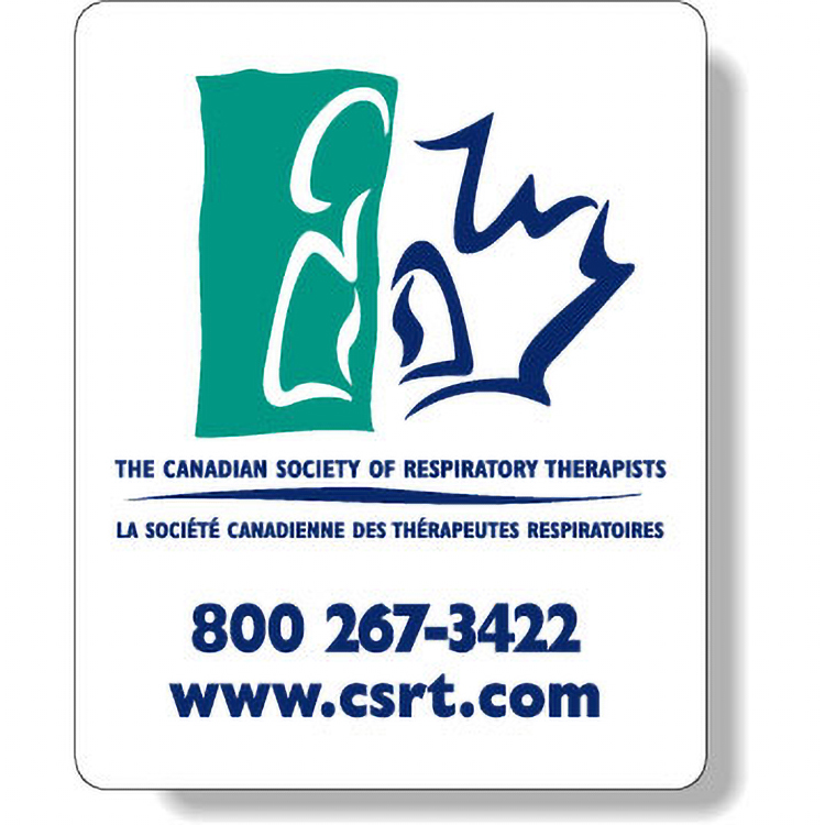 White Gloss Block-Out Paper Roll Label Stock Rectangle Shape (2"x3.5")