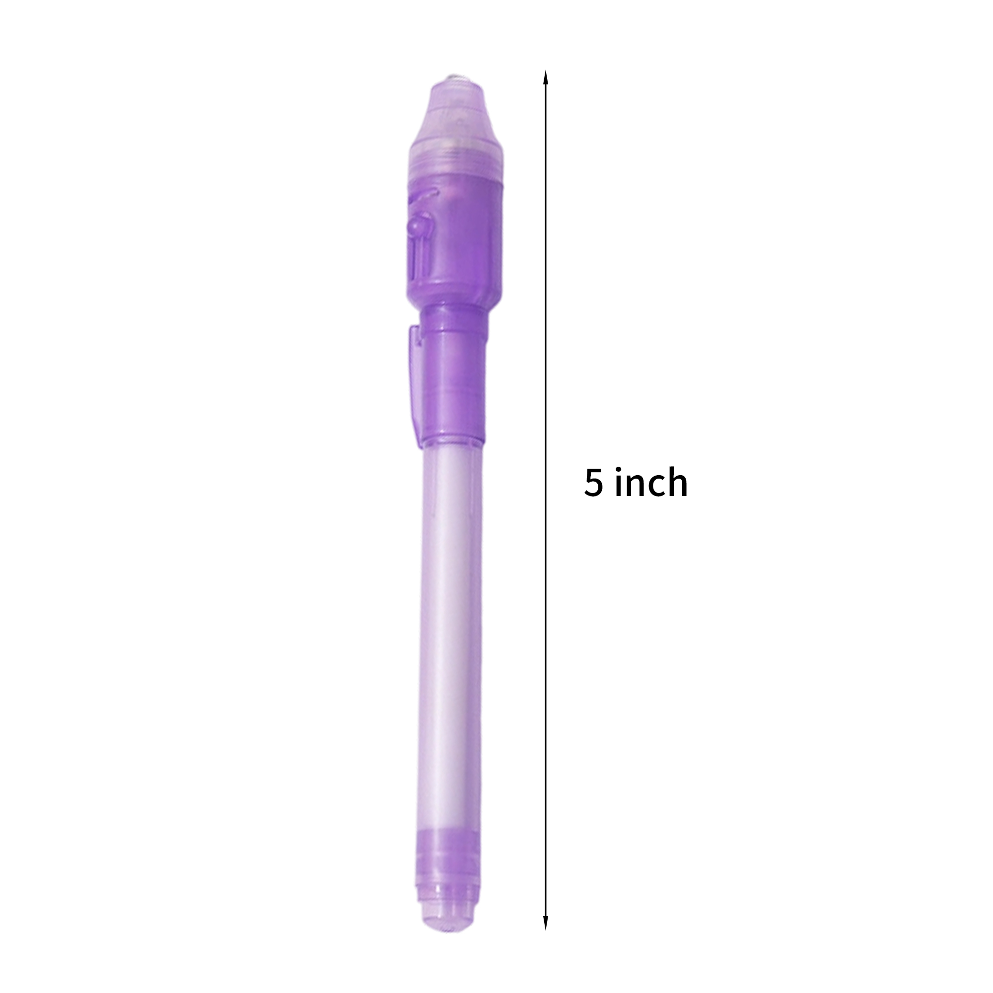 Ultraviolet Secret Message Pen With Invisible Ink 5" 2