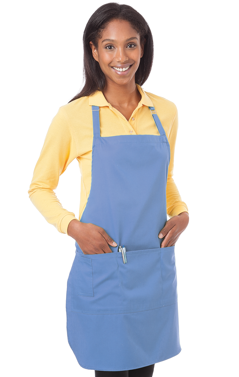 Scotchgard Treated Twill Bib Apron 34