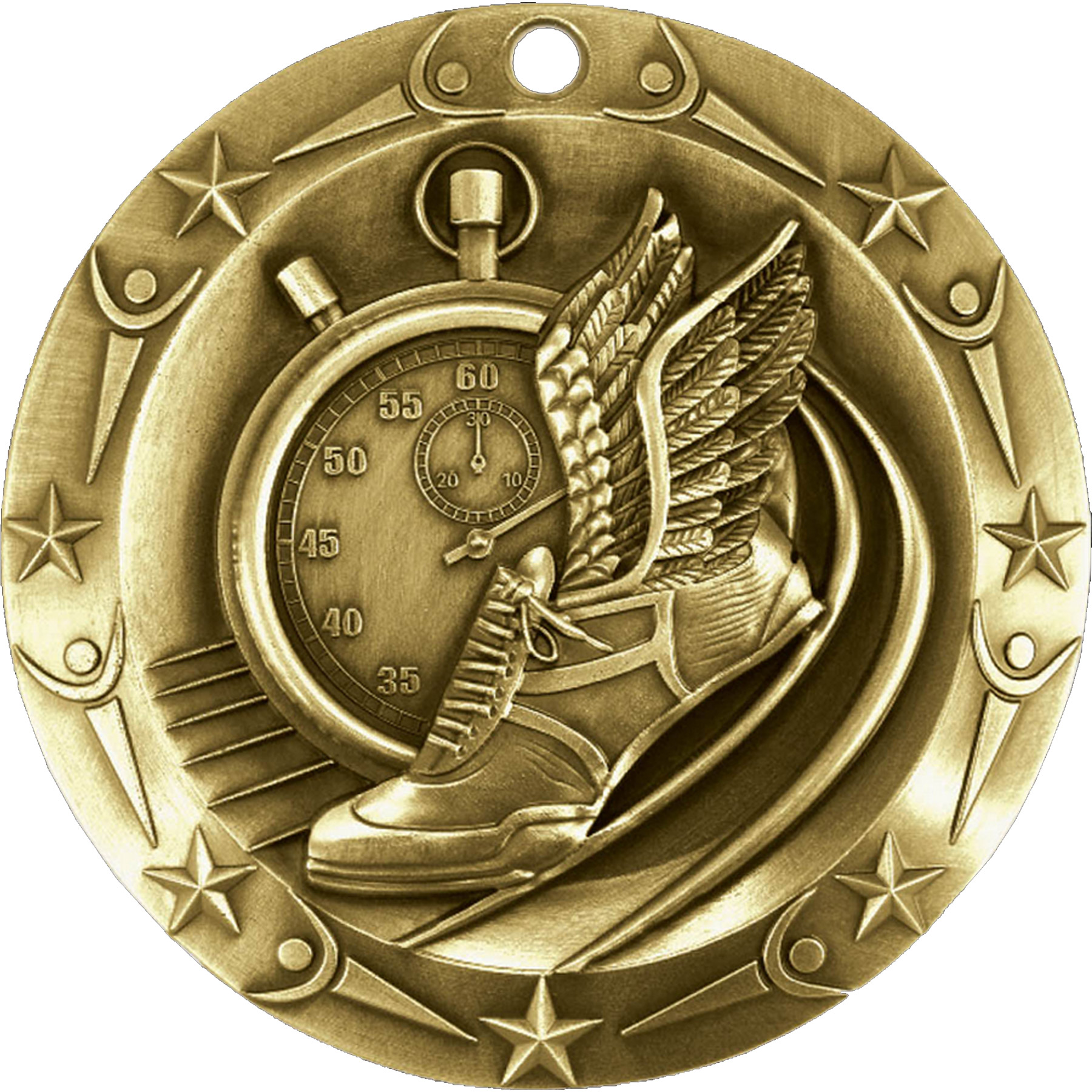 Stock World Class Sports & Academic Medals: Track 3