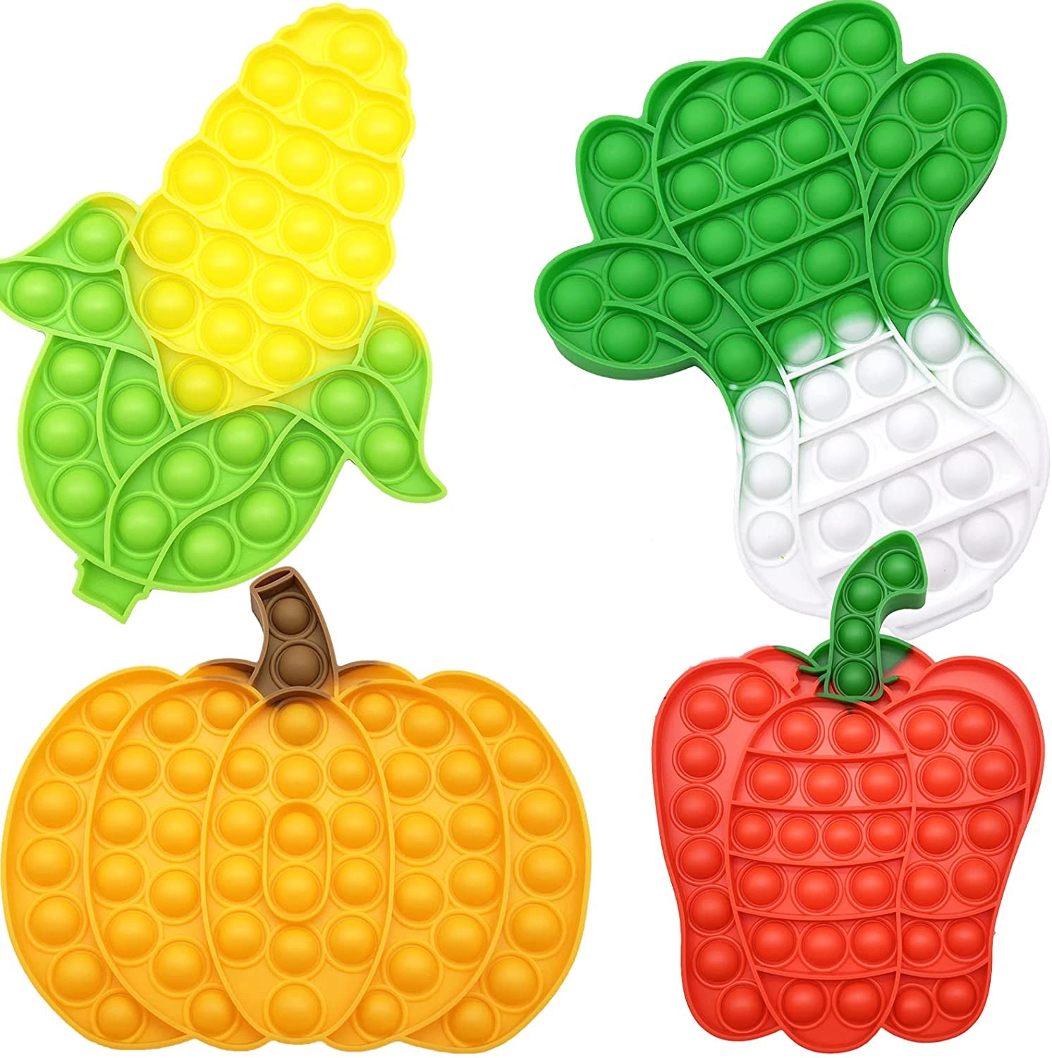 Push Bubble Pops Fidget Sensory Antistress Kids Toy 4