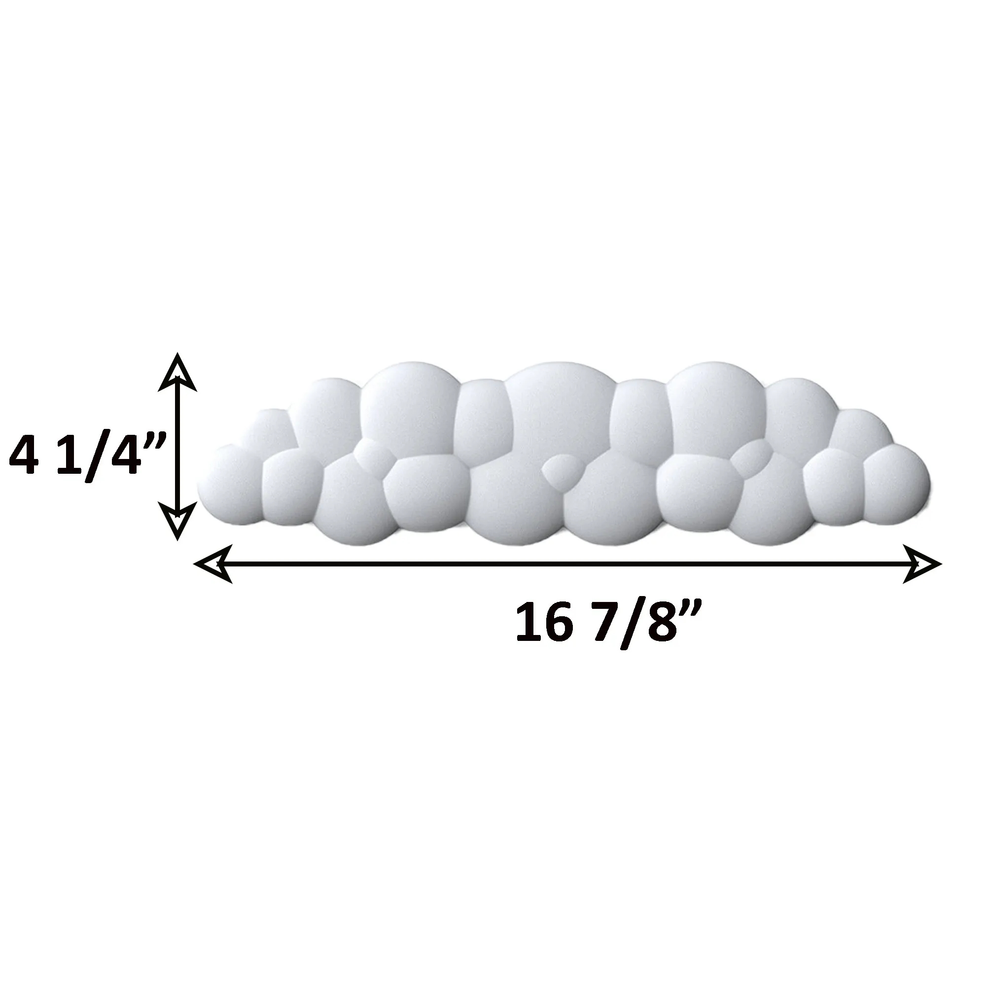 Cloud Keyboard Wrist Rest 3