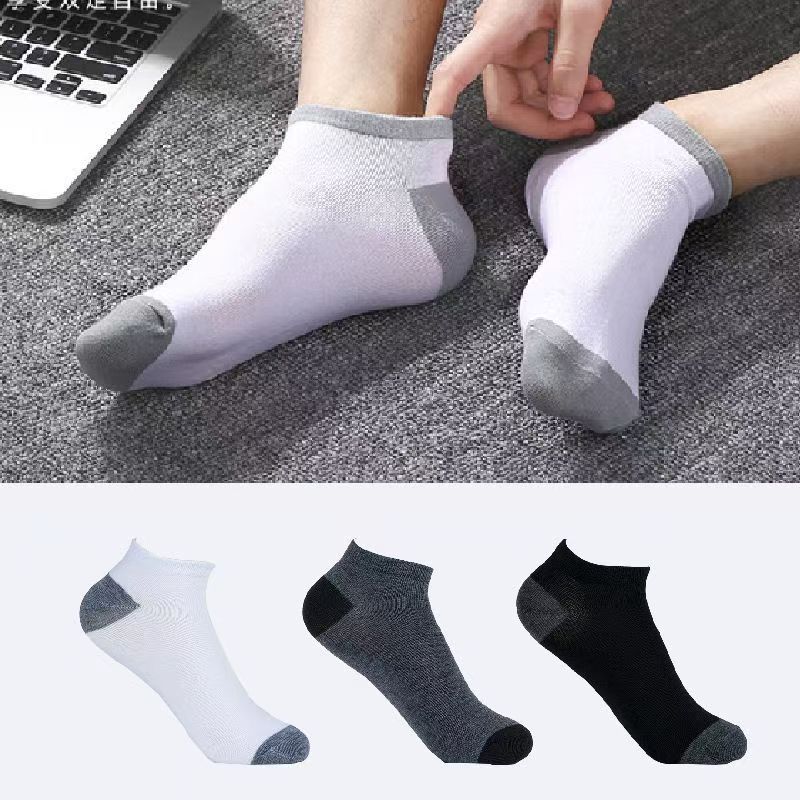 Mens Cushion Ankle Socks 4
