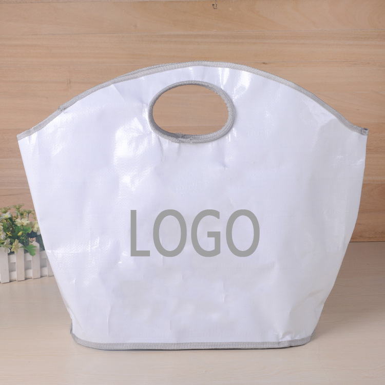 Laminated Woven Tote Bag, custom tote bag with logo imprint 3