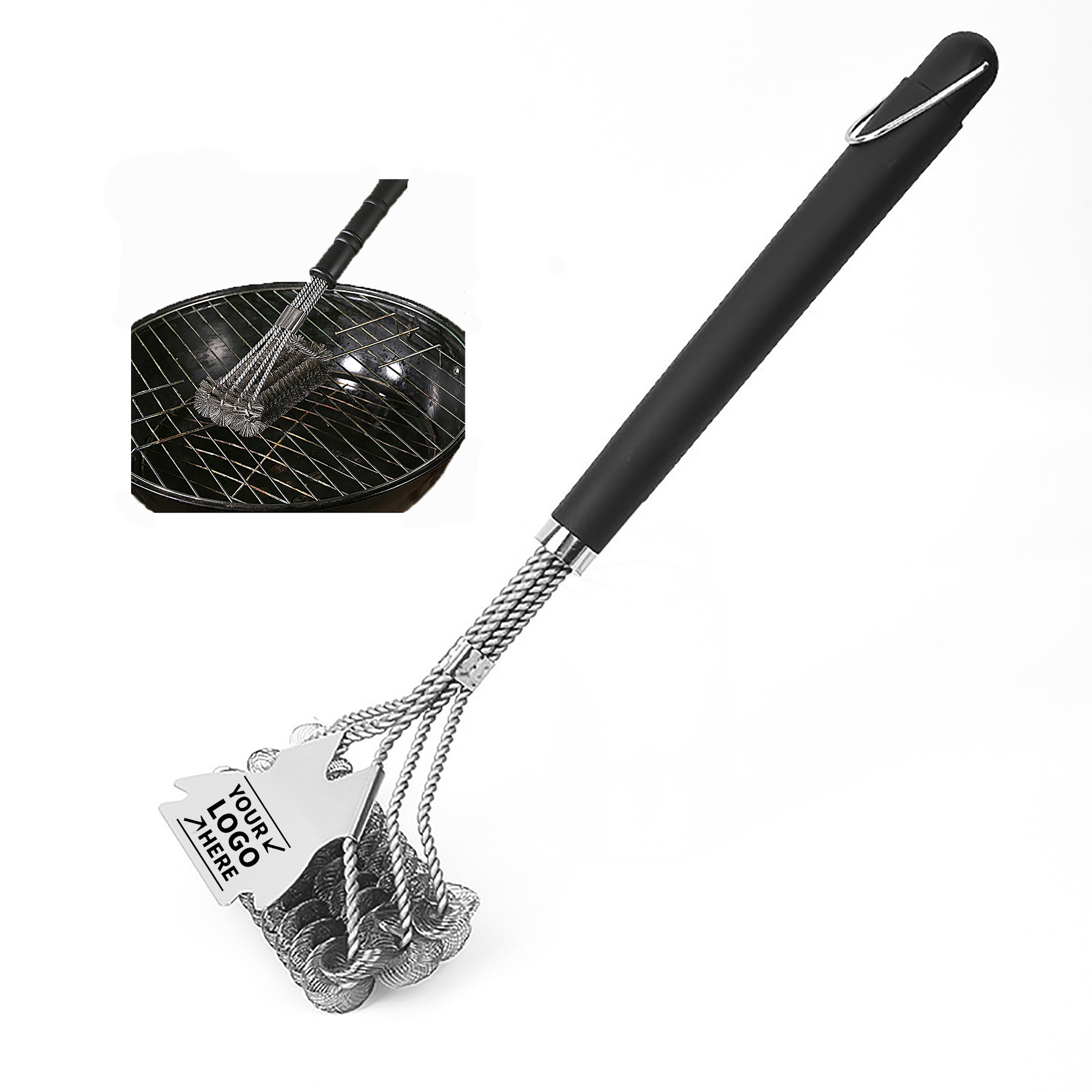 Stainless Bristle Free Safety Barbecue Brush 1