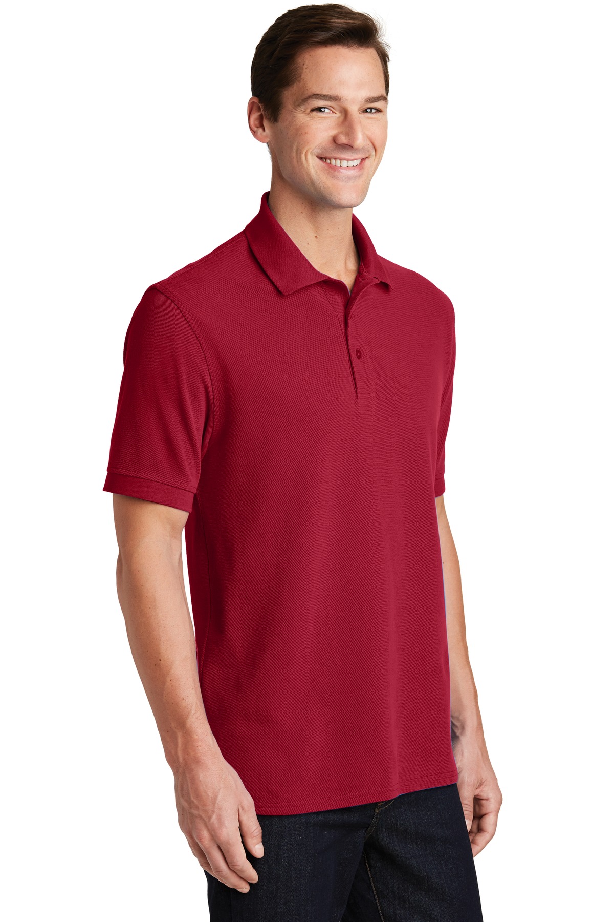 Port & Co Combed Ring Spun Pique Polo. KP1500 10