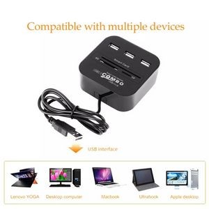 Multi-Slot USB And Flash Card Reader 3