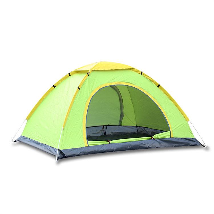 Casual Camping Tent Made of Silver and polyester 3