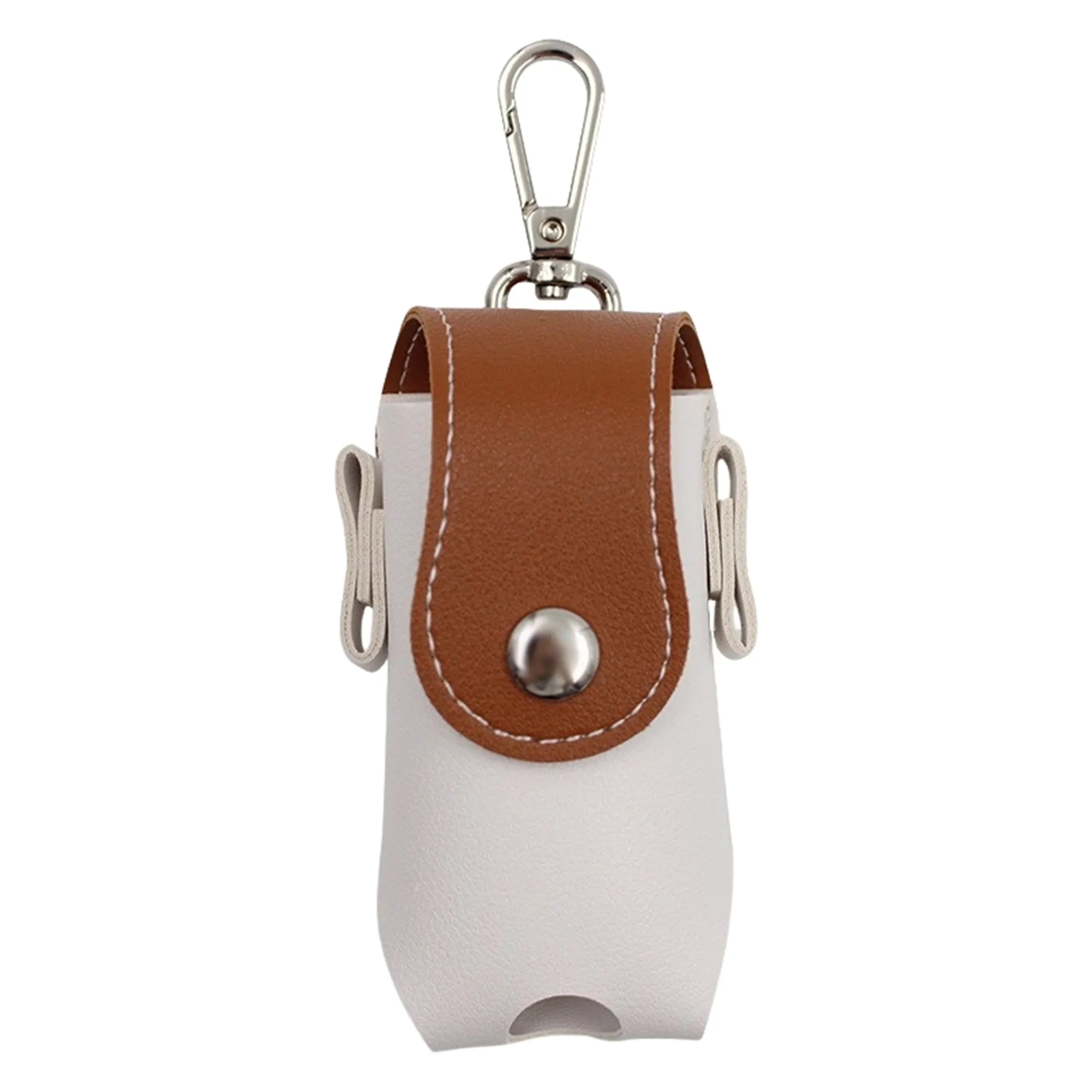 Portable Leather Golf Ball Pouch Waist Bag 7