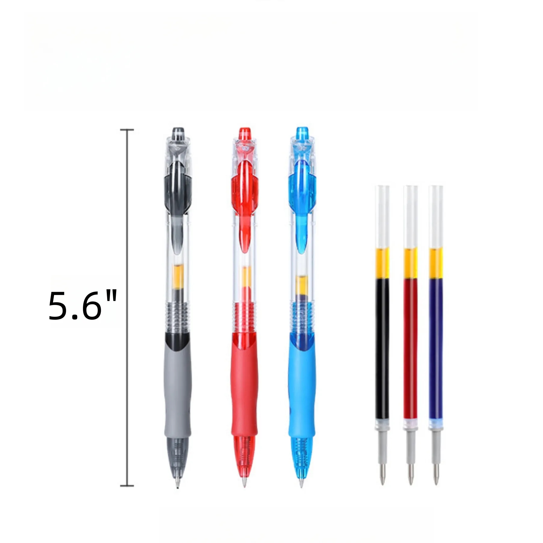 Retractable Medium Point Gel Ink Pens 4