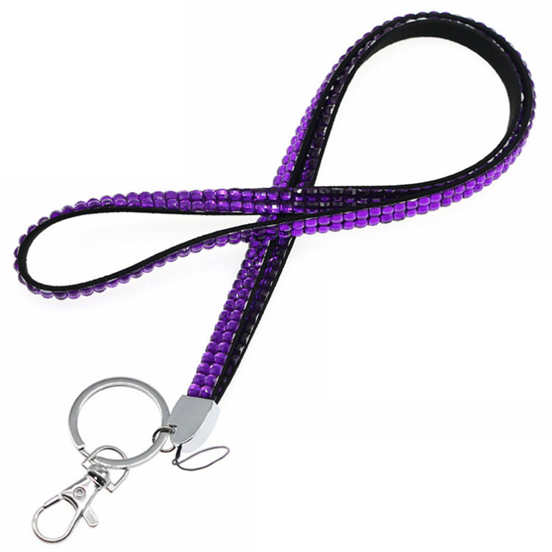 Rhinestone diamond with phone lanyard 2