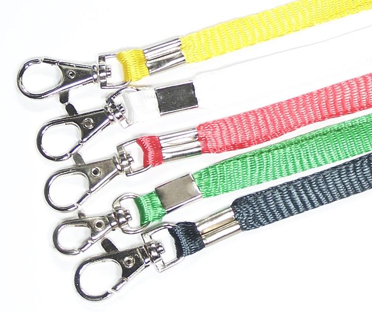 Lanyard with a 360 degree spring gate swivel hook