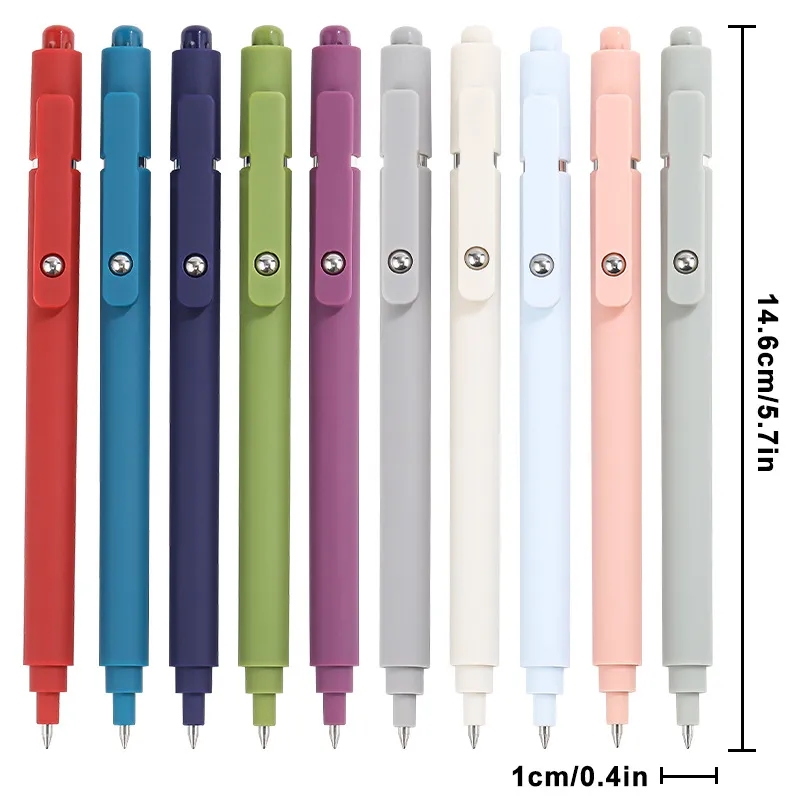 Morandi Push Action Neutral  Ballpoint Pen 1